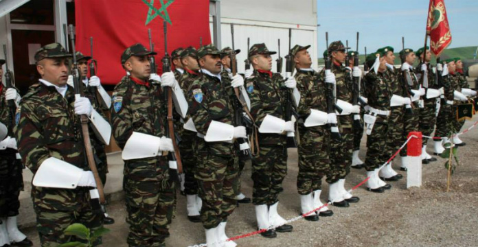 Les forces armées royales se débarrassent de leurs huiles usagées