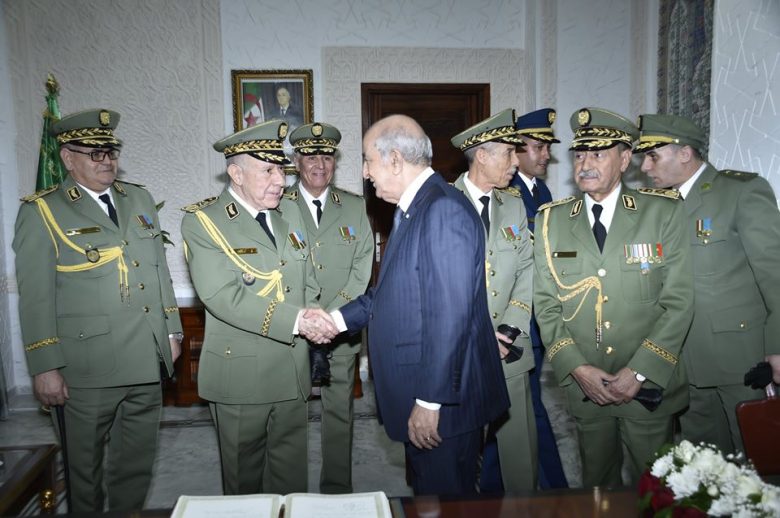 اجتماع لمجلس الأمن الأعلى الذي يرأسه الرئيس الجزائري عبد المجيد تبون