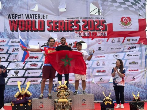 Exploit marocain à Osaka : Khalil Seddini s’impose sans sponsors dans la WGP#1 Waterjet World Series