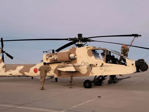 Maroc. 163 000 m² pour l’extension de la base aérienne de Khouribga qui accueille les Apache AH-64 E