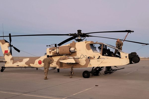 Maroc. 163 000 m² pour l’extension de la base aérienne de Khouribga qui accueille les Apache AH-64 E